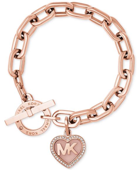 michael kors rosegold armband|Michael Kors bracelet macy's.